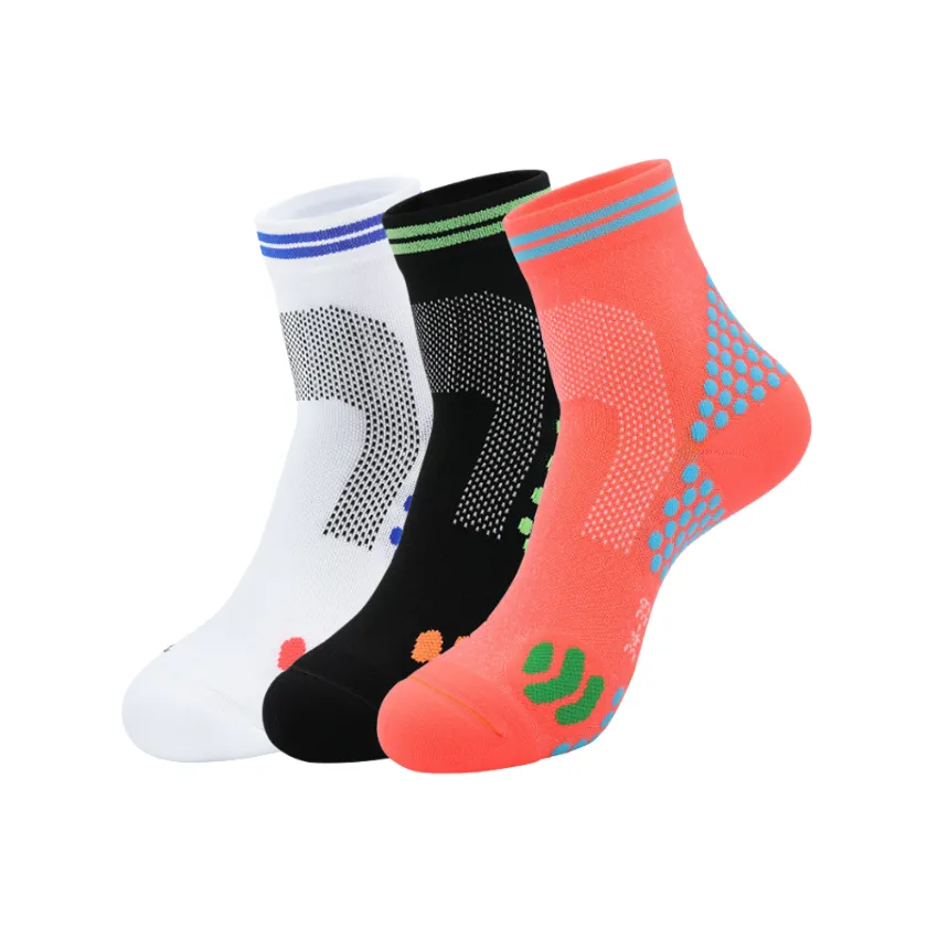 3 Pack Compression Ankle Running Socks