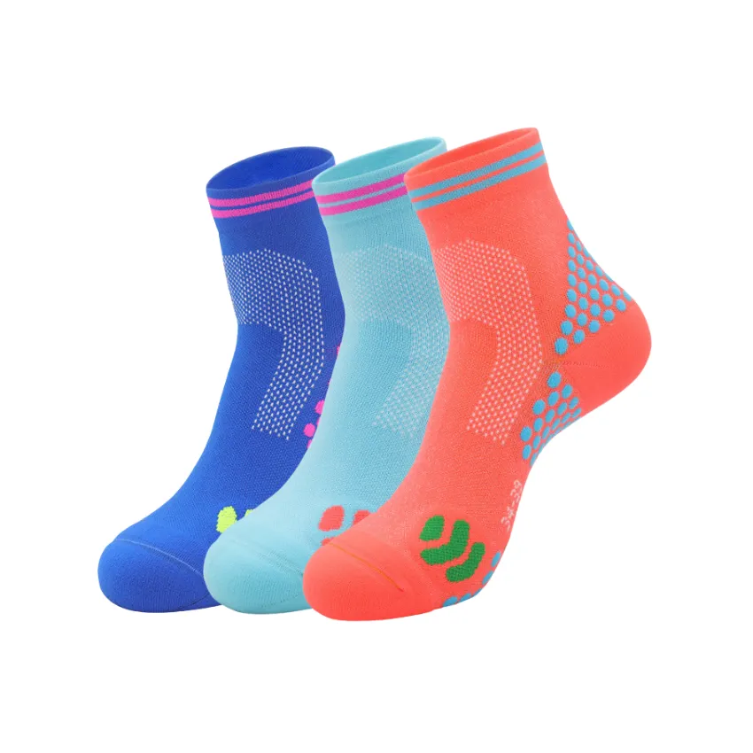 3 Pack Compression Ankle Running Socks