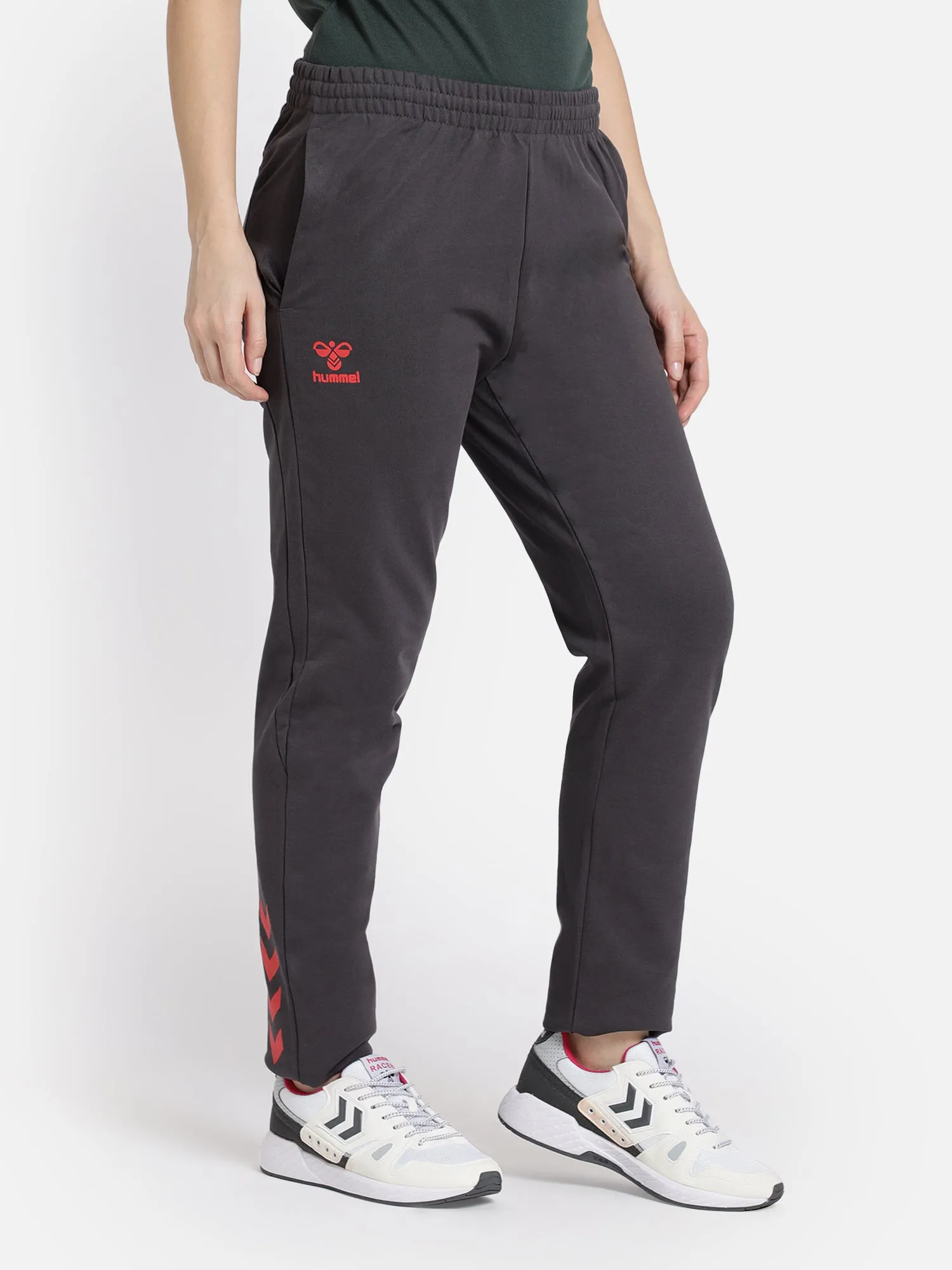 Action Women Cotton Grey Training Pant