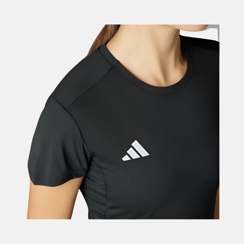 Adidas Adizero Essentials Women's Running T-shirt -Black