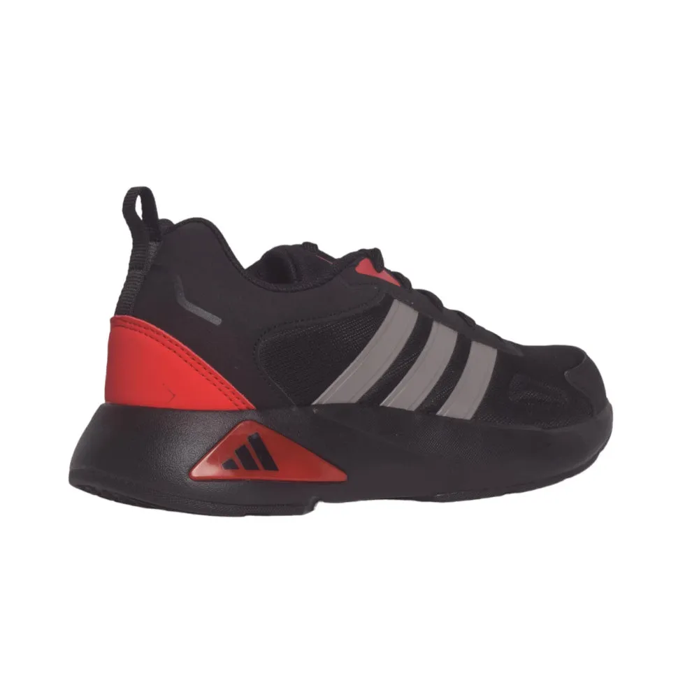 Adidas Men's Spdwin Running Shoe (Black/Grey/Red)