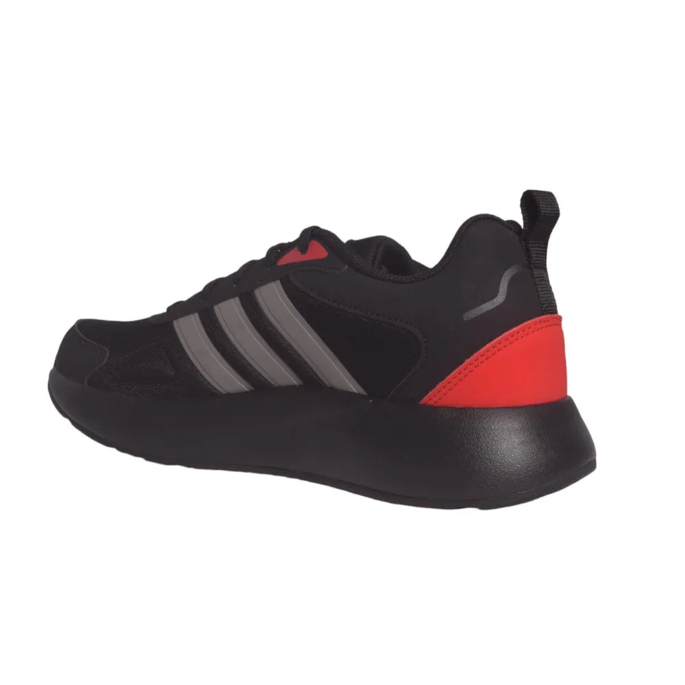 Adidas Men's Spdwin Running Shoe (Black/Grey/Red)