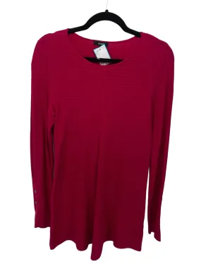 Alfani Misses Size Small Magenta LS Casual