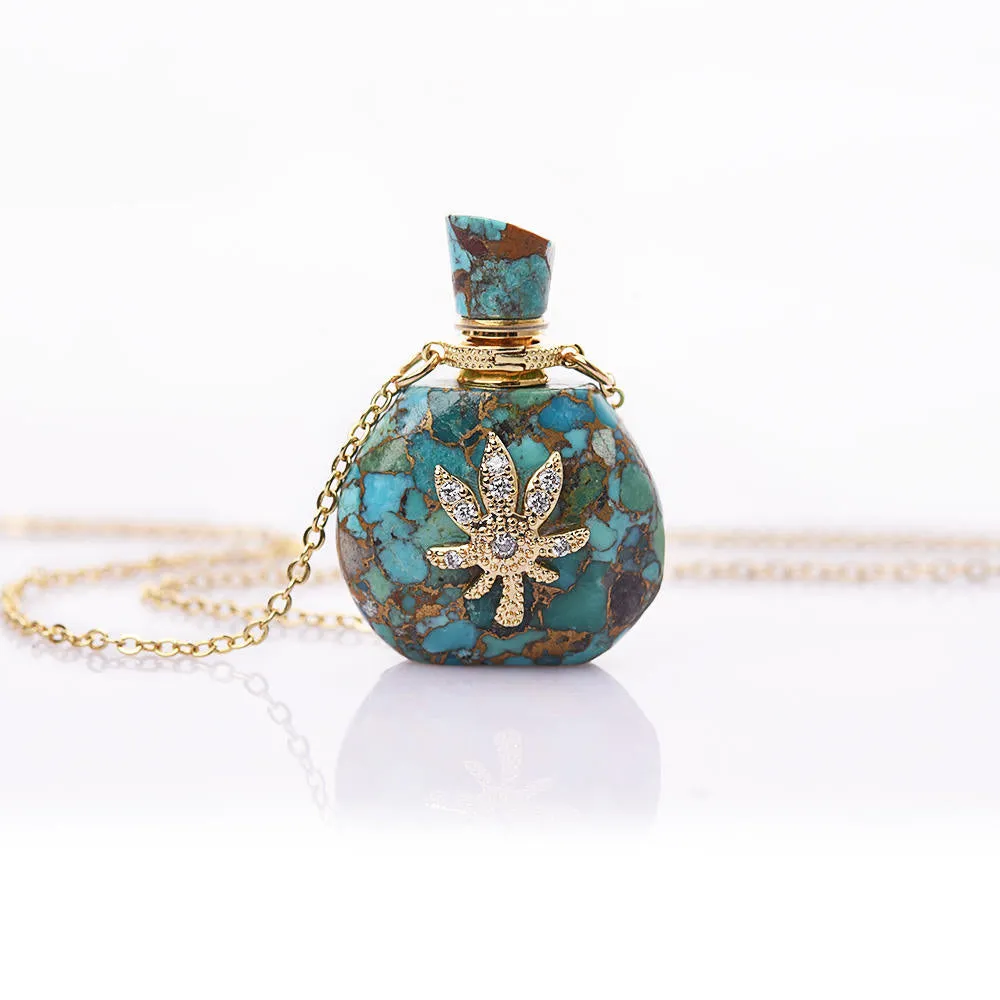 Alice Perfume Bottle Necklace For Women