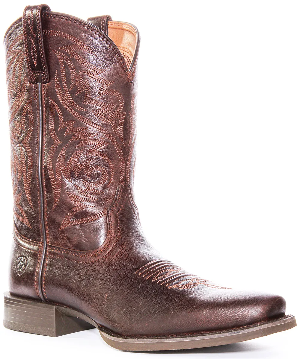 Ariat Sports Herdsman In Chocobrown For Men