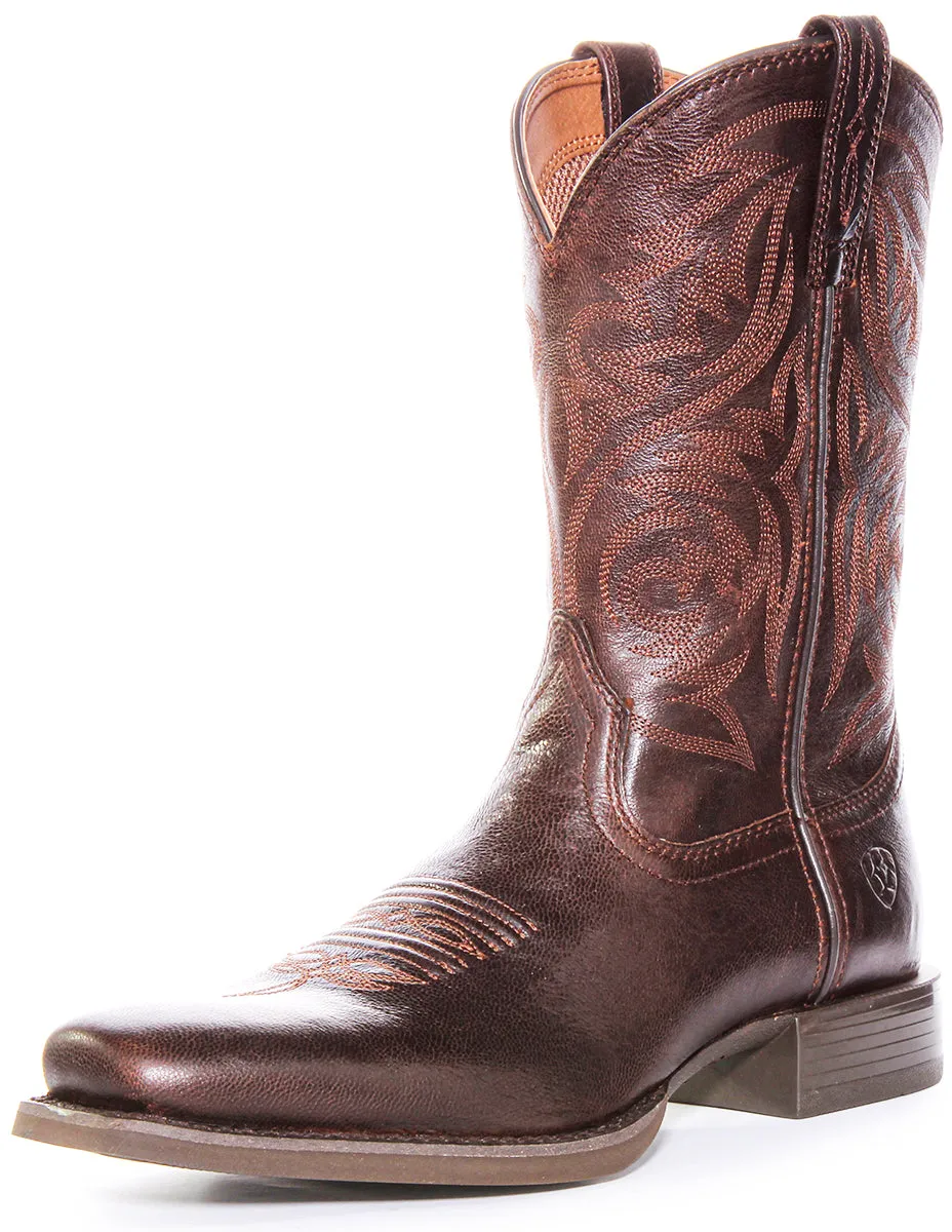 Ariat Sports Herdsman In Chocobrown For Men