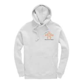 Athletic Fitness White Marl Hoodie