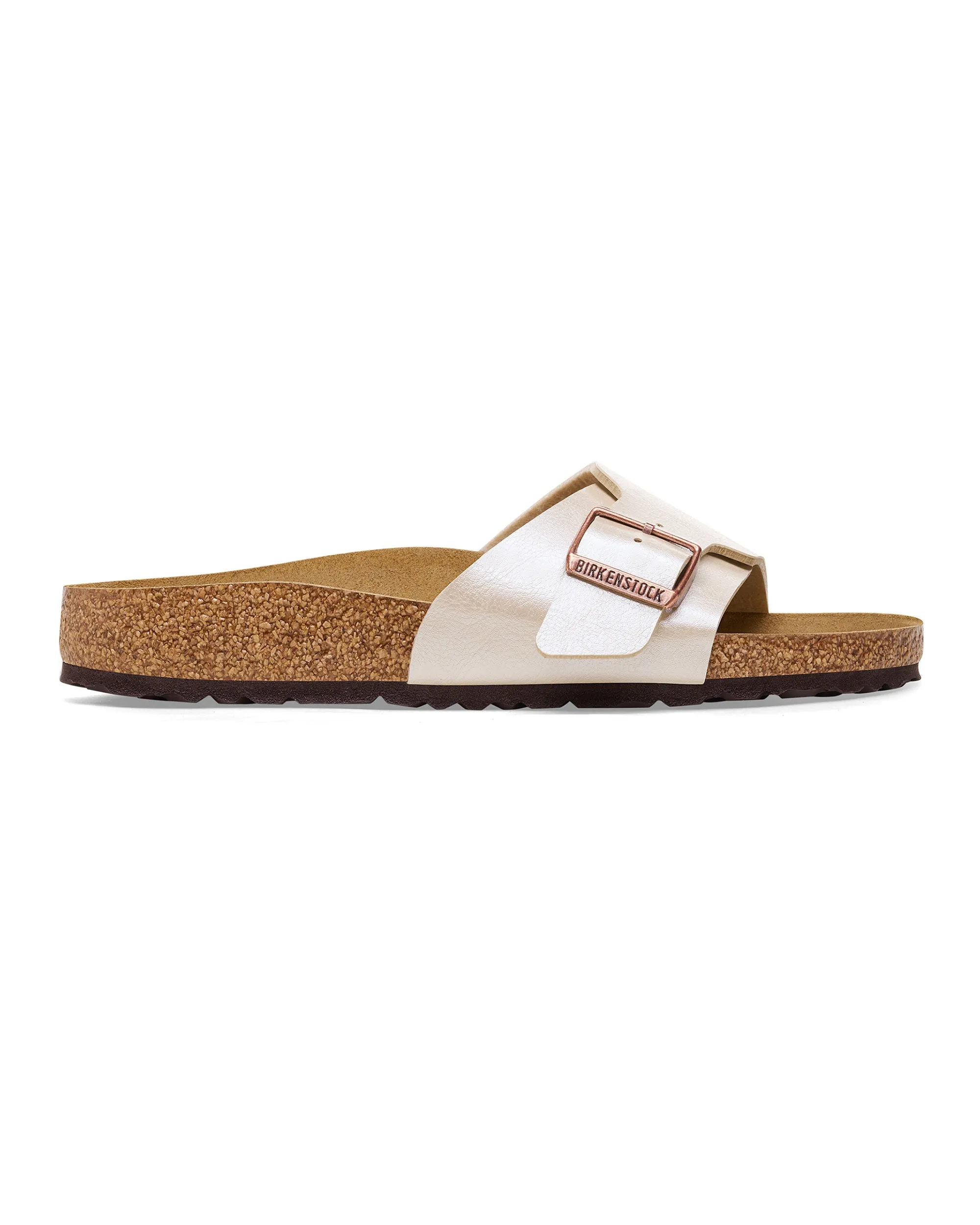 Birkenstock Catalina Graceful Pearl White Calzata Stretta