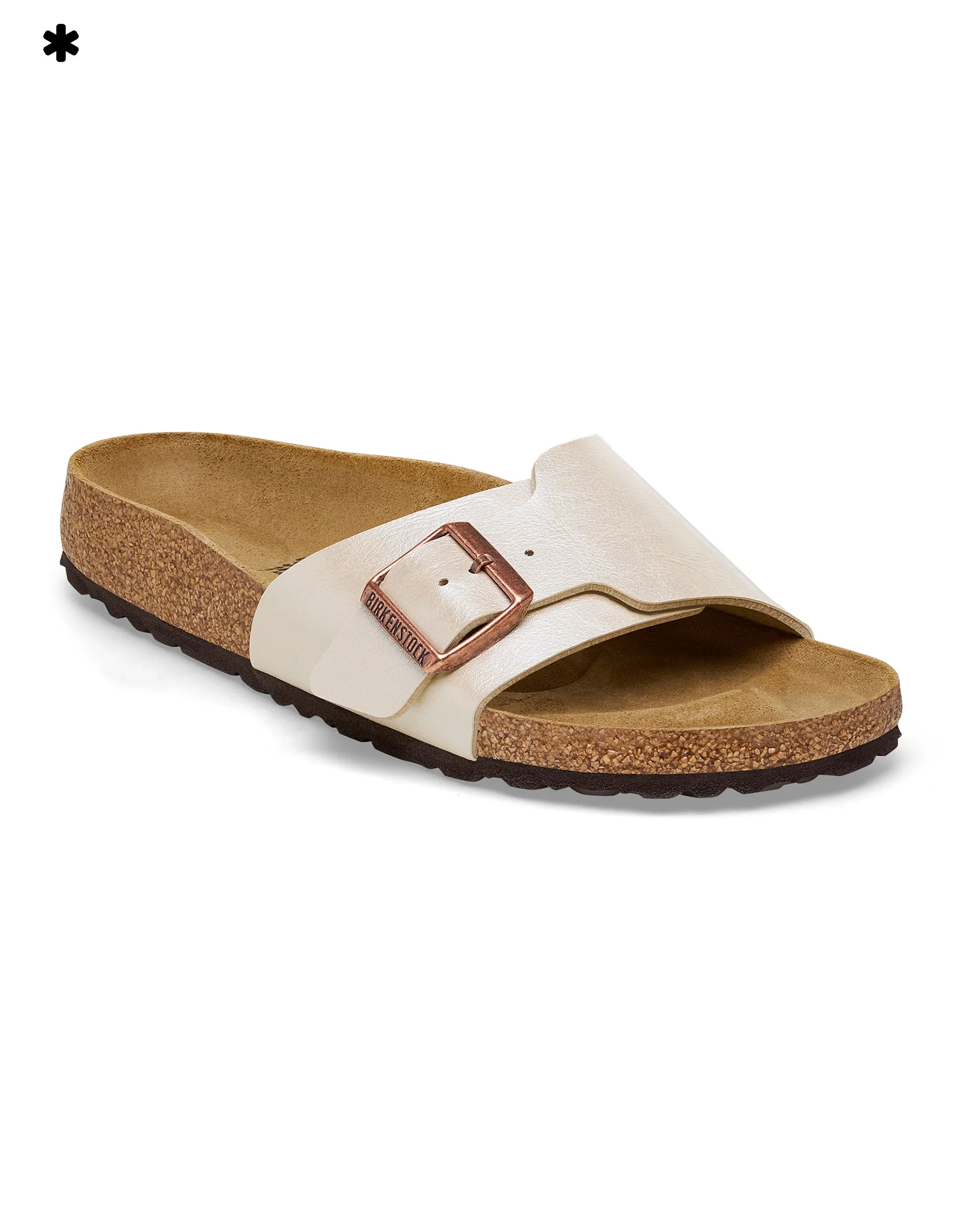 Birkenstock Catalina Graceful Pearl White Calzata Stretta