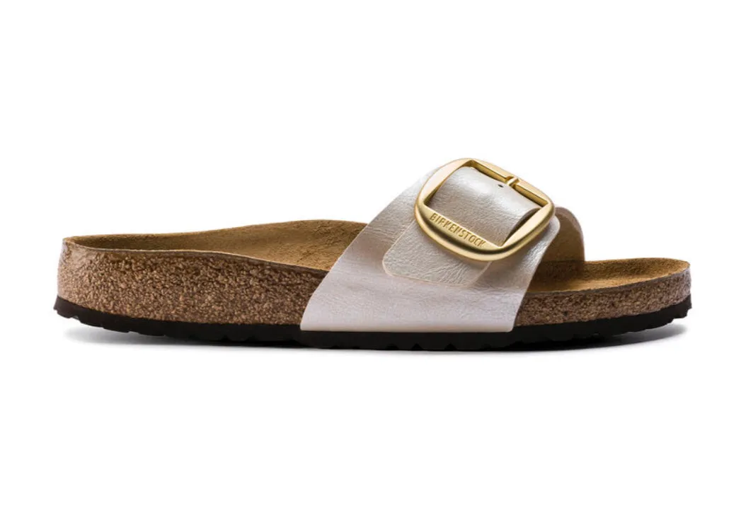 Birkenstock Madrid Big Buckle Graceful Pearl White 1015279