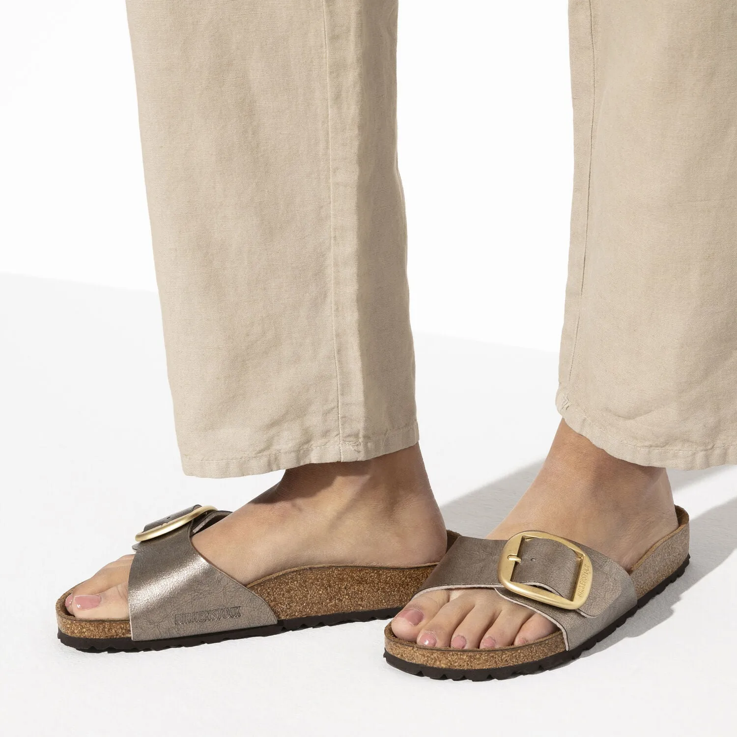       Birkenstock Madrid Big Buckle Graceful Taupe