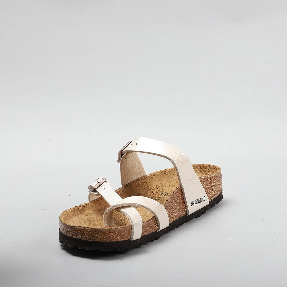 BIRKENSTOCK MAYARI 71661 BF GRACEFUL PEARL WHITE