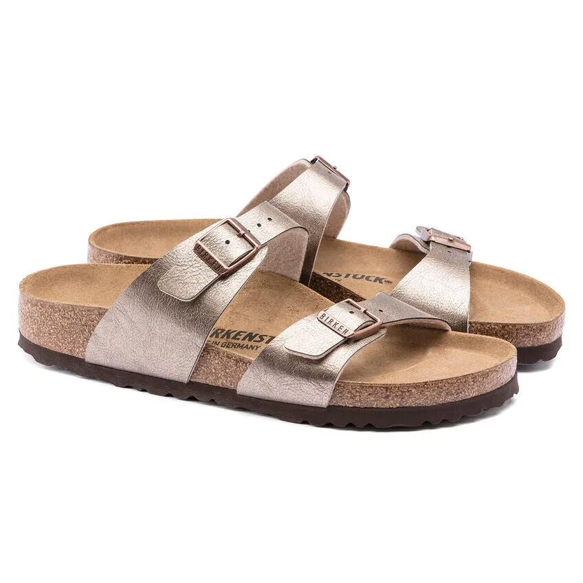 Birkenstock Women's Sydney Birko-Flor (Graceful Taupe - Regular Fit)