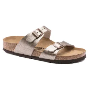 Birkenstock Women's Sydney Birko-Flor (Graceful Taupe - Regular Fit)