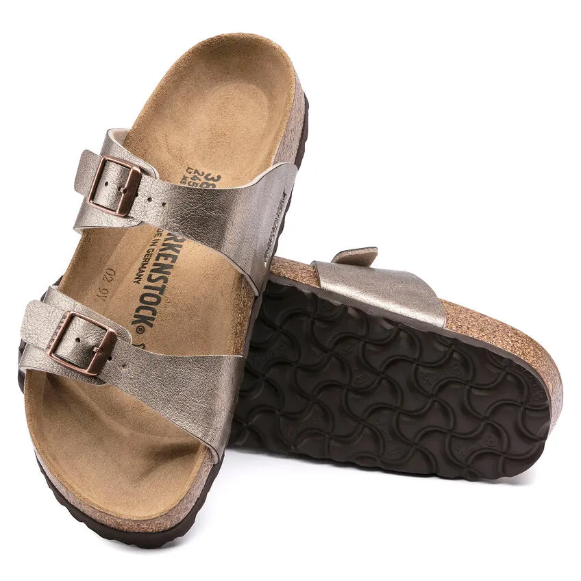 Birkenstock Women's Sydney Birko-Flor (Graceful Taupe - Regular Fit)