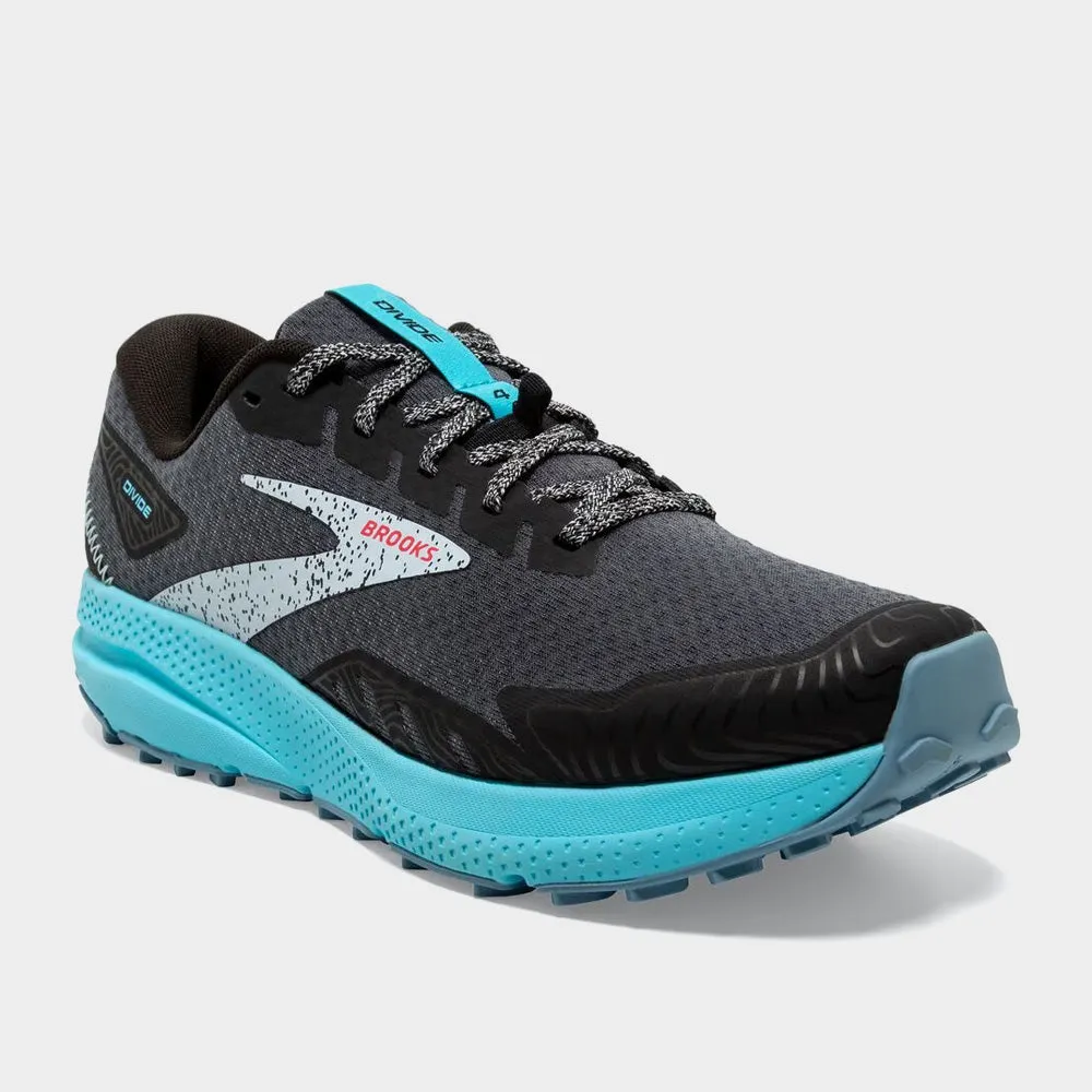 Brooks Women's Divide 4 Trail Running Grey/blue _ 181109 _ Grey