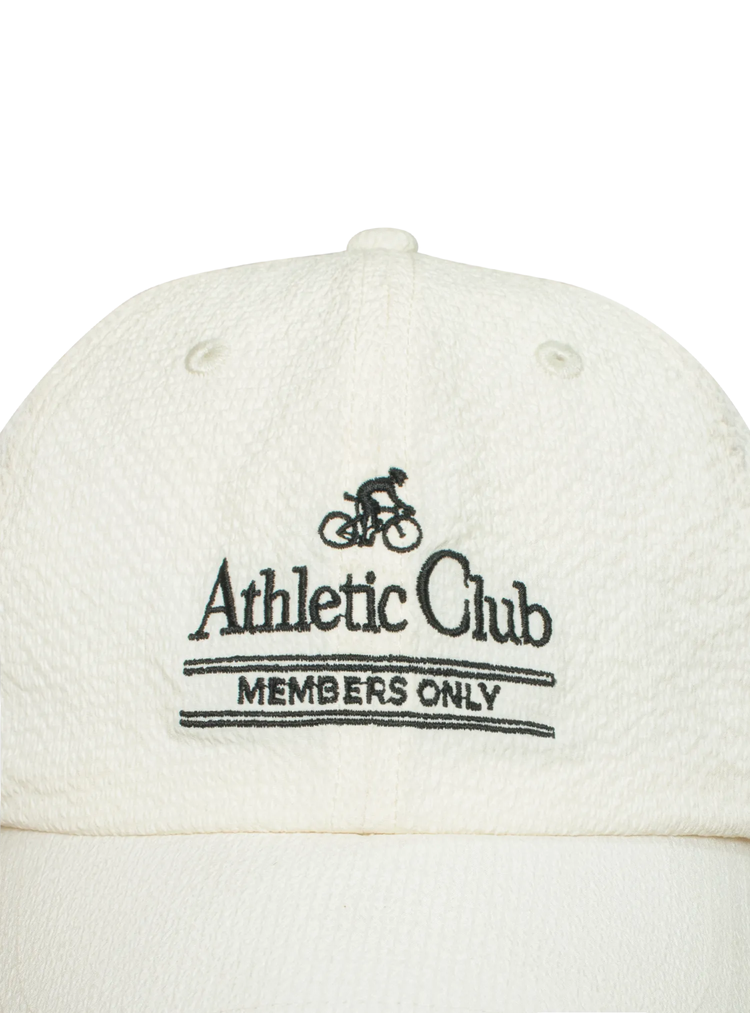 Camper Cap (Seersucker Athletic Club Chalk)