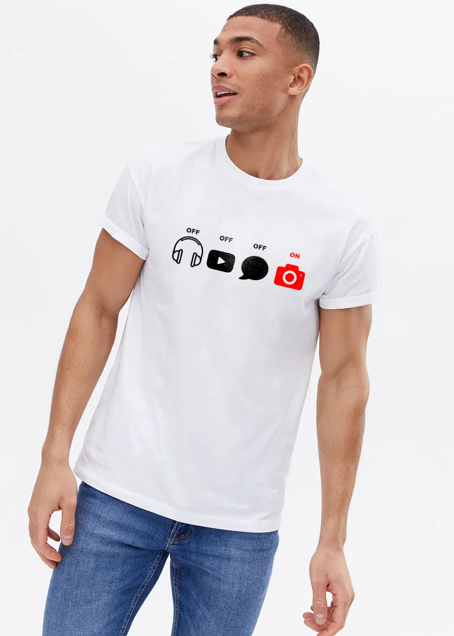 Capture Men Half Sleeve T-Shirt