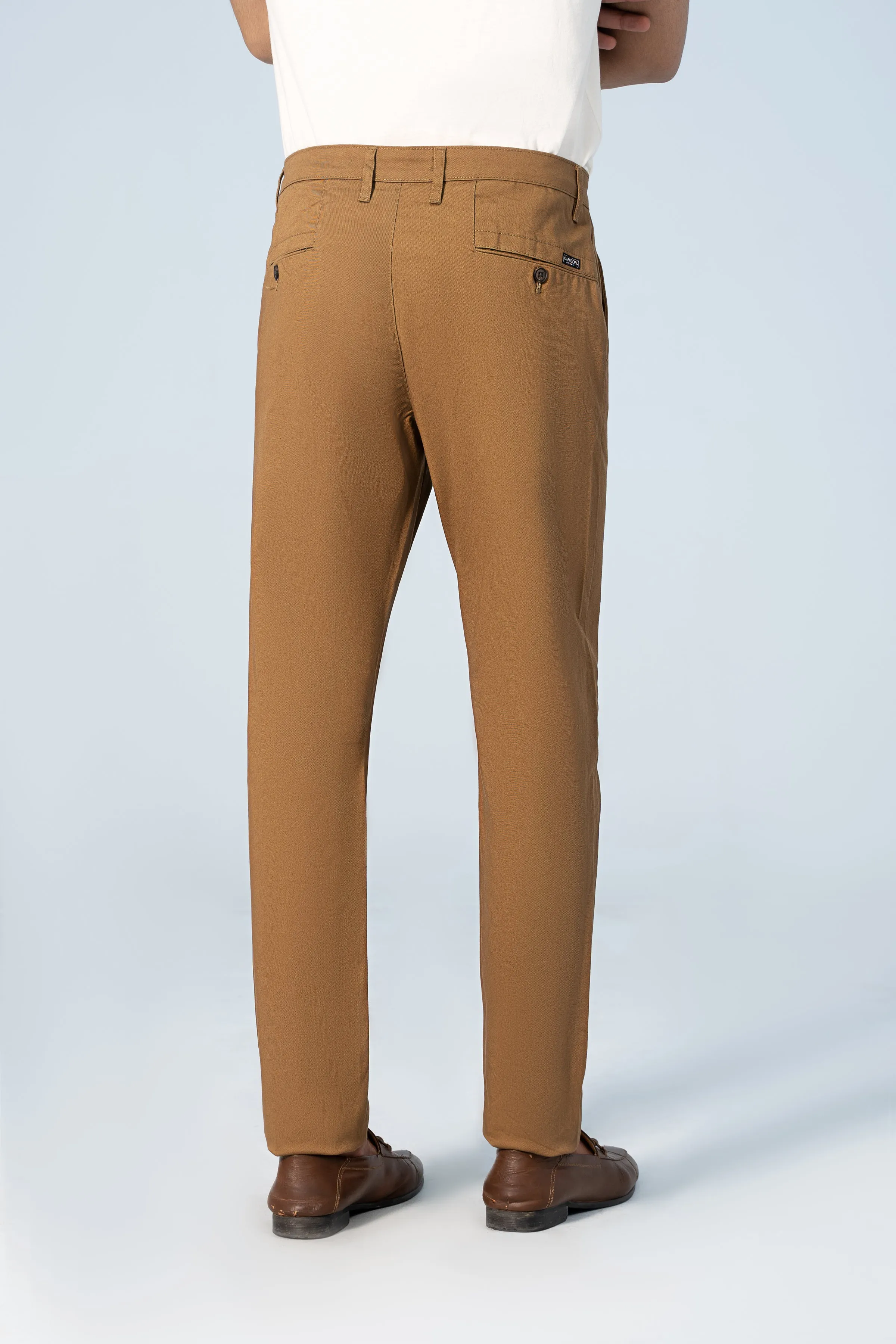 CASUAL PANT CROSS POCKET CAMEL