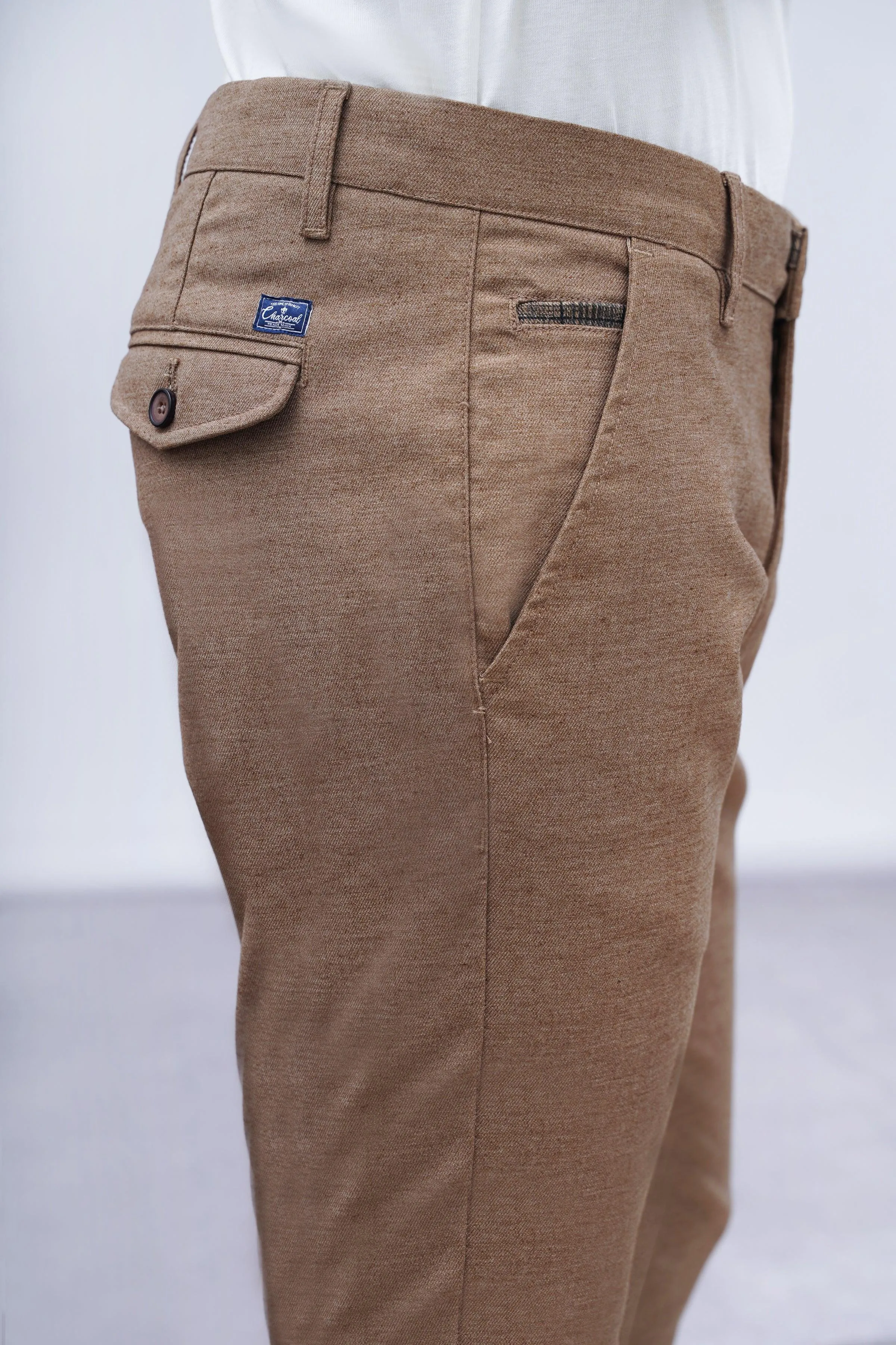 CASUAL PANT CROSS POCKET KHAKI