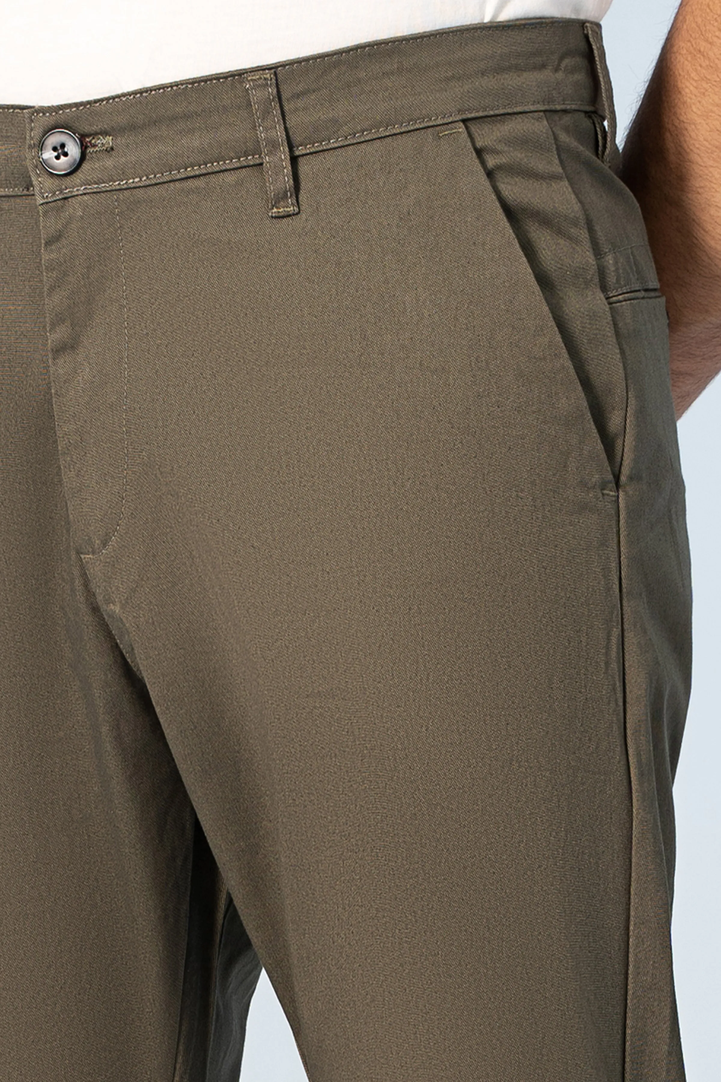 CASUAL PANT CROSS POCKET OLIVE