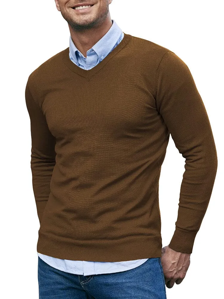 Casual Ribbed Knitted Pullover Sweater (US Only)