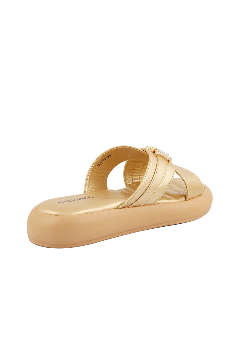 Casual Slip On I32883-Golden