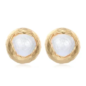 Chic Cotton Pearl Earring