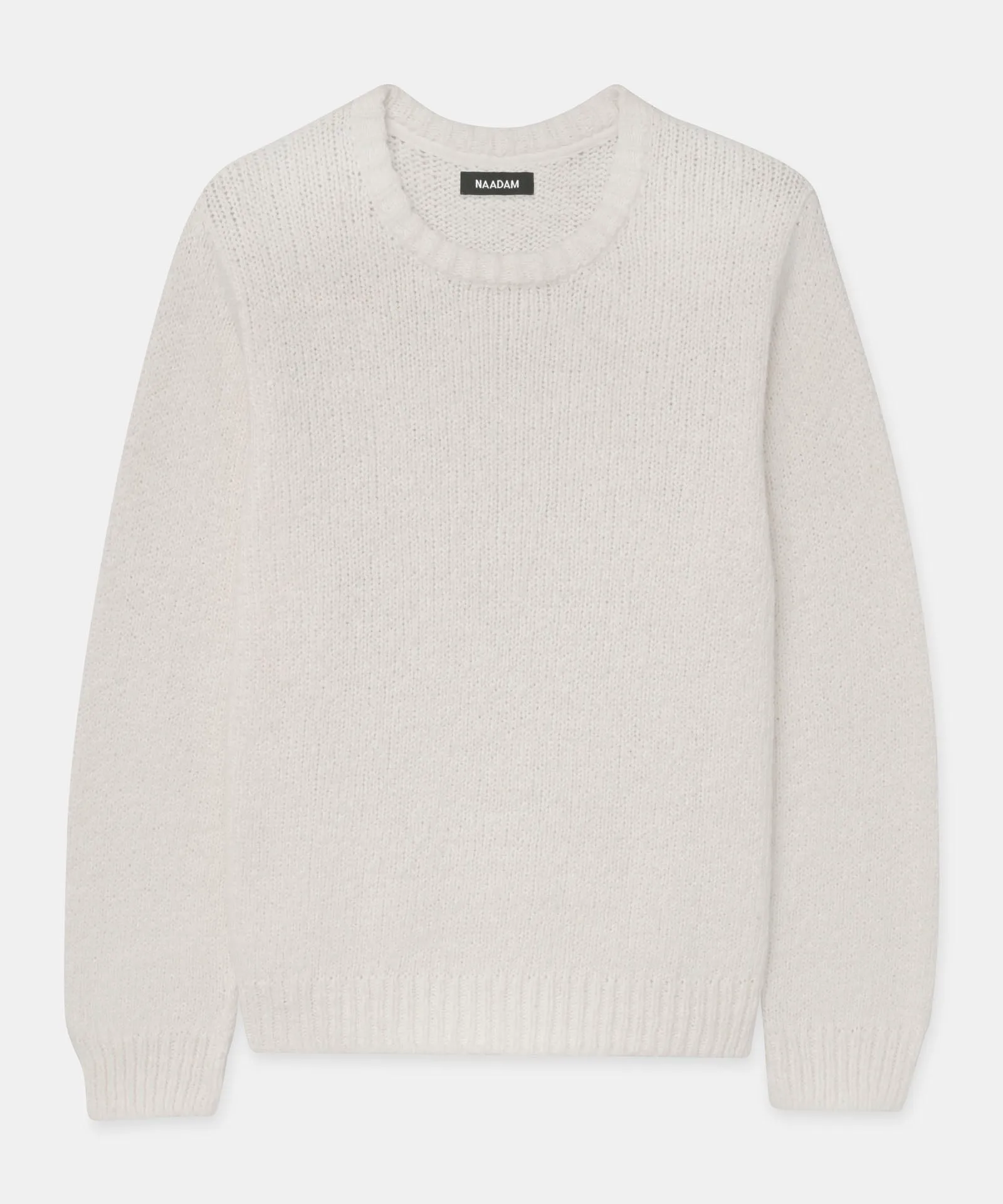 Chunky Cotton Crewneck Sweater