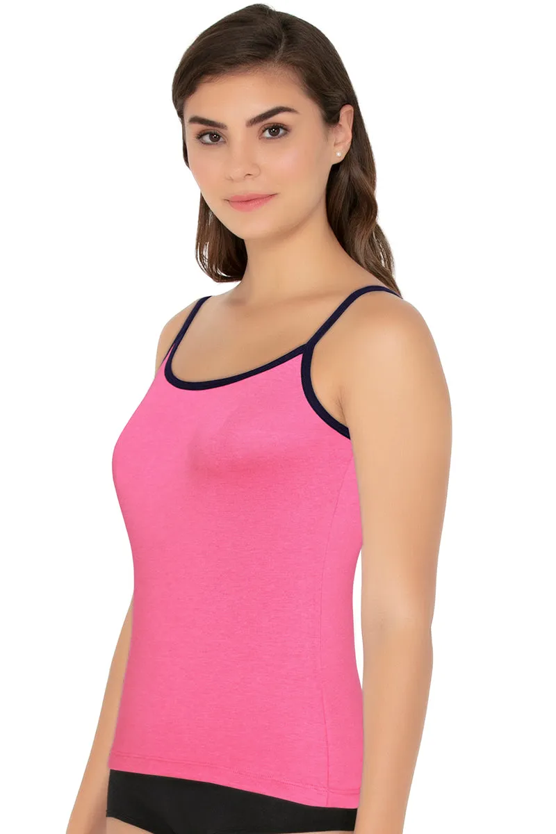 Cotton Camisole - Neon Pink