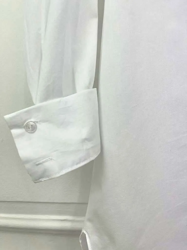 Cotton Pocket Shirt - White