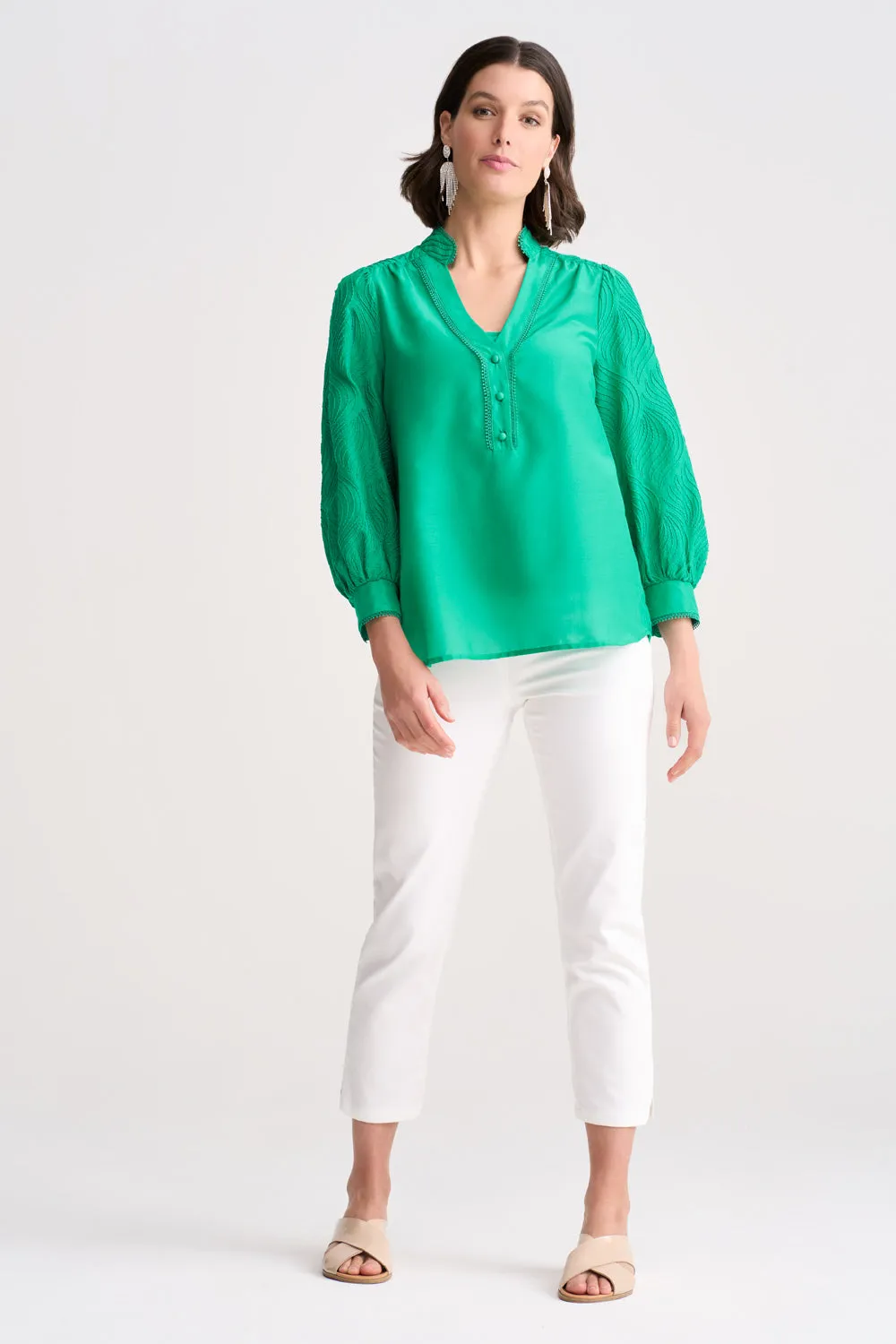 Cotton Silk Blouse