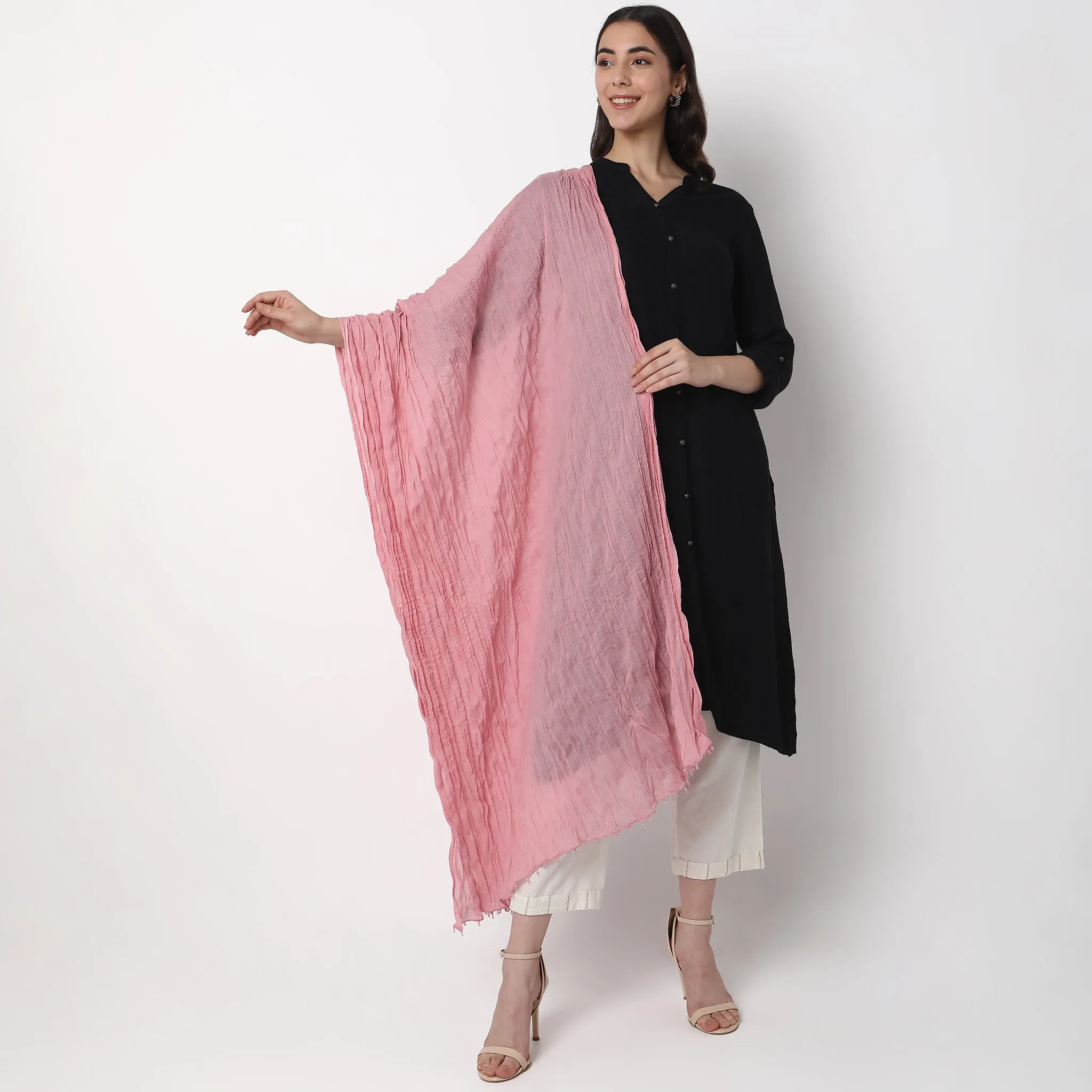 Cotton Solid Dupatta