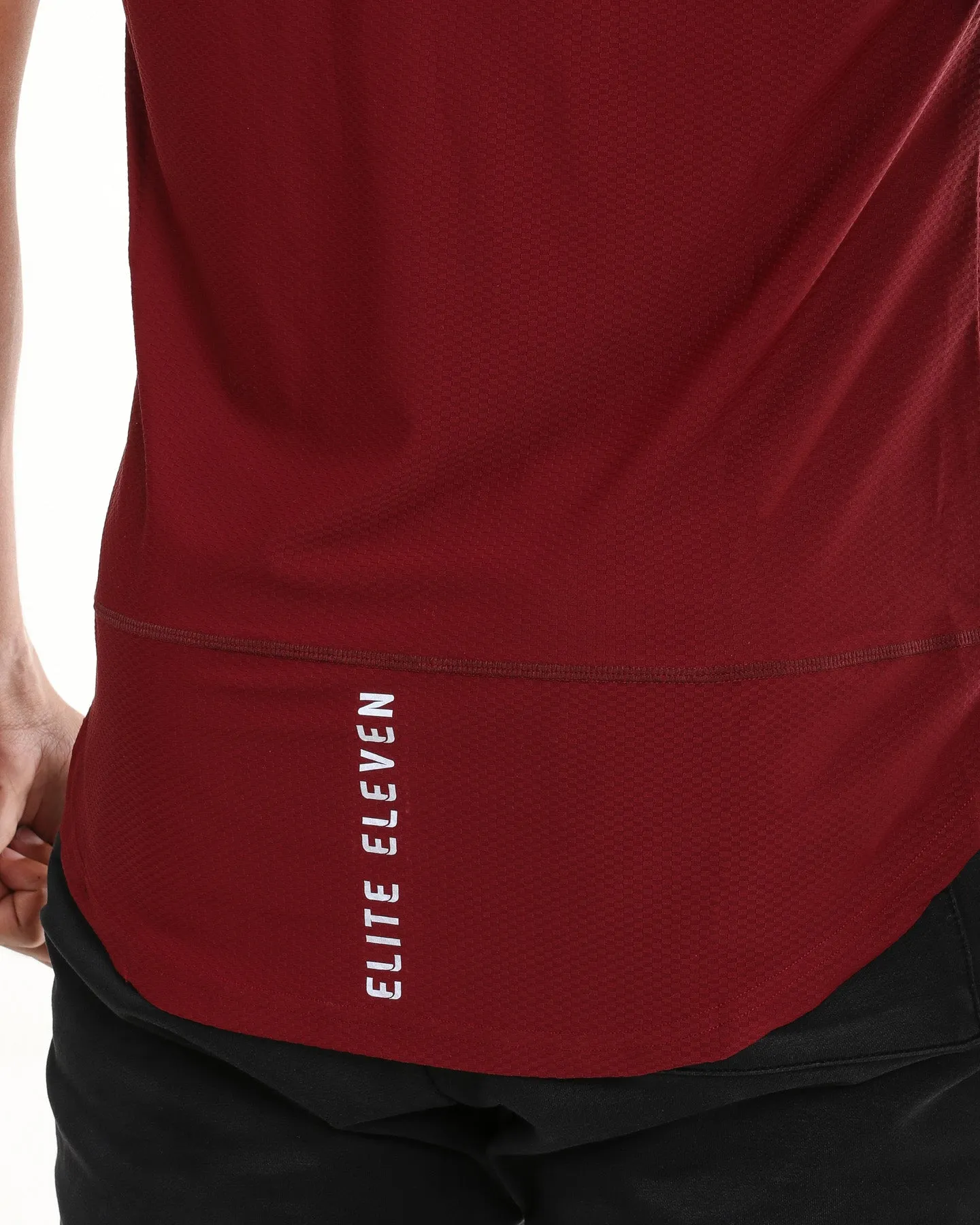 Mens Premium Maroon Athletic Performance Tank Top