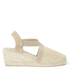 Embroidered Wedge Espadrille for Women - Terra-RA