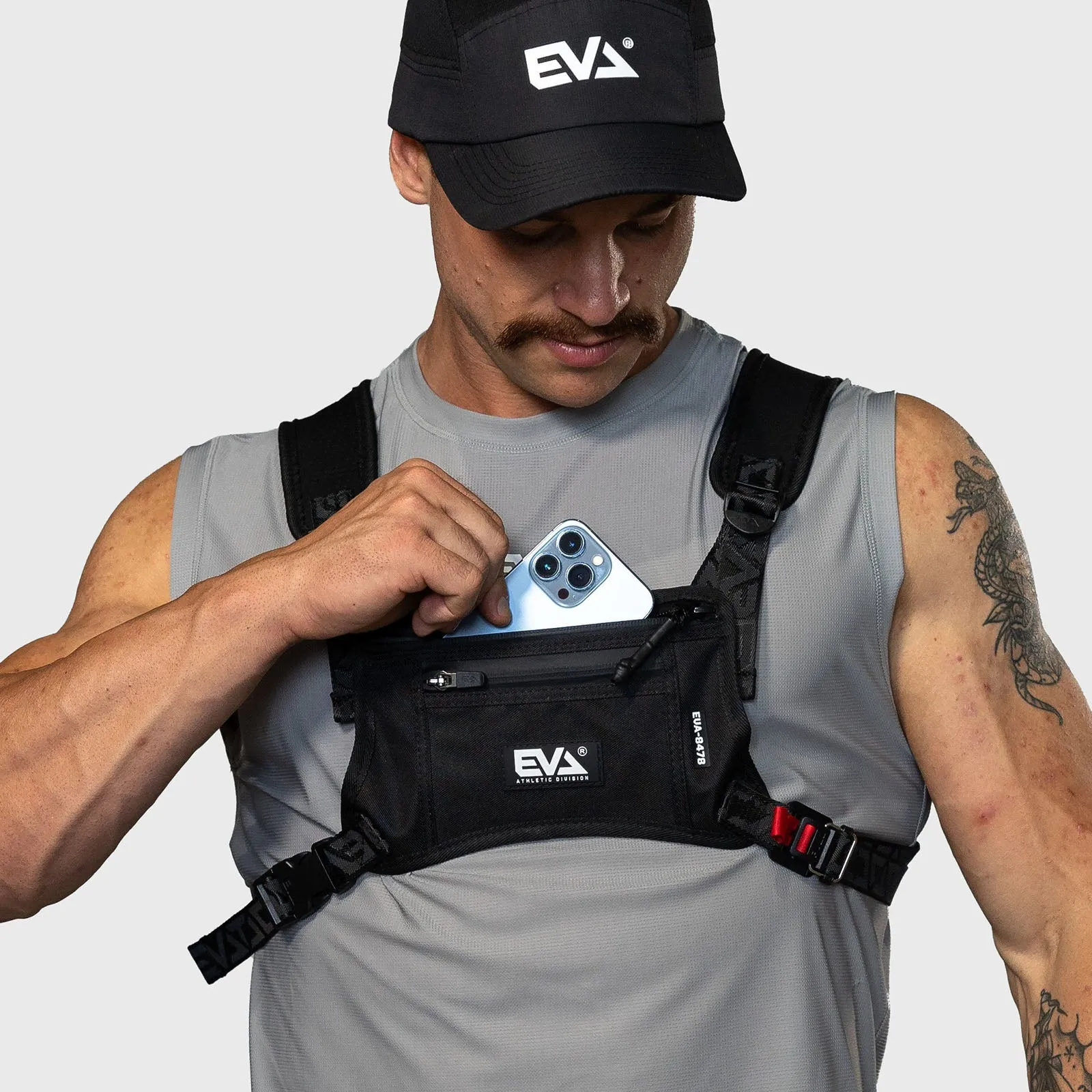 EVA Athletic - EVA8393 Running Tech Vest - Black