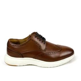 FLORSHEIM DASH WINGTIP MEN TAN