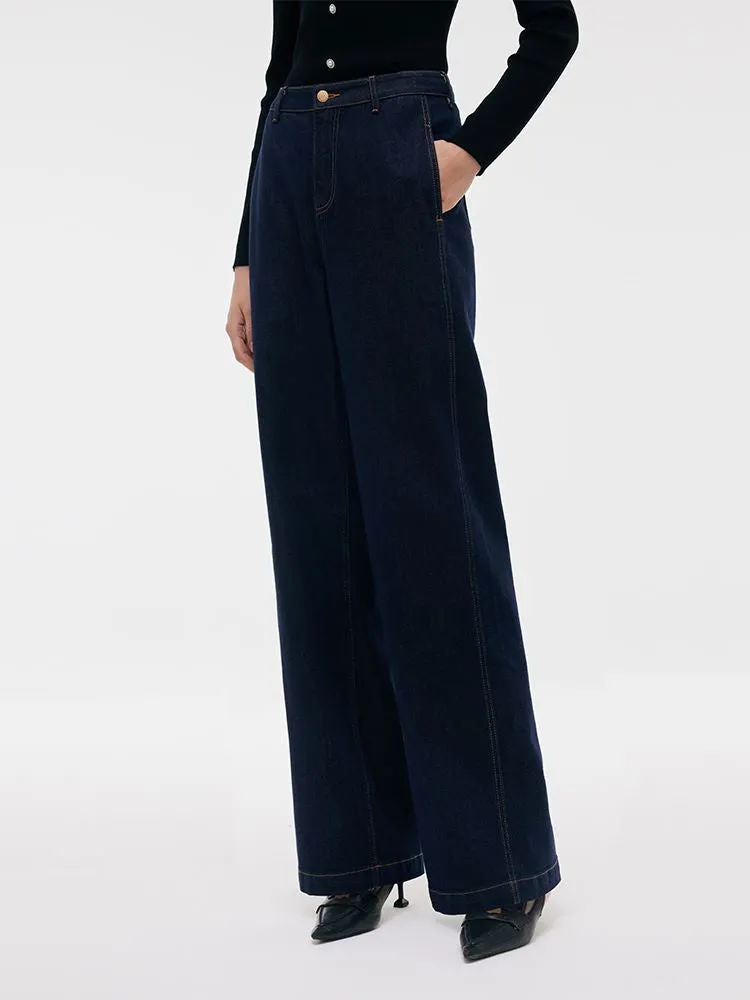 Full-Length Straight Women Jeans