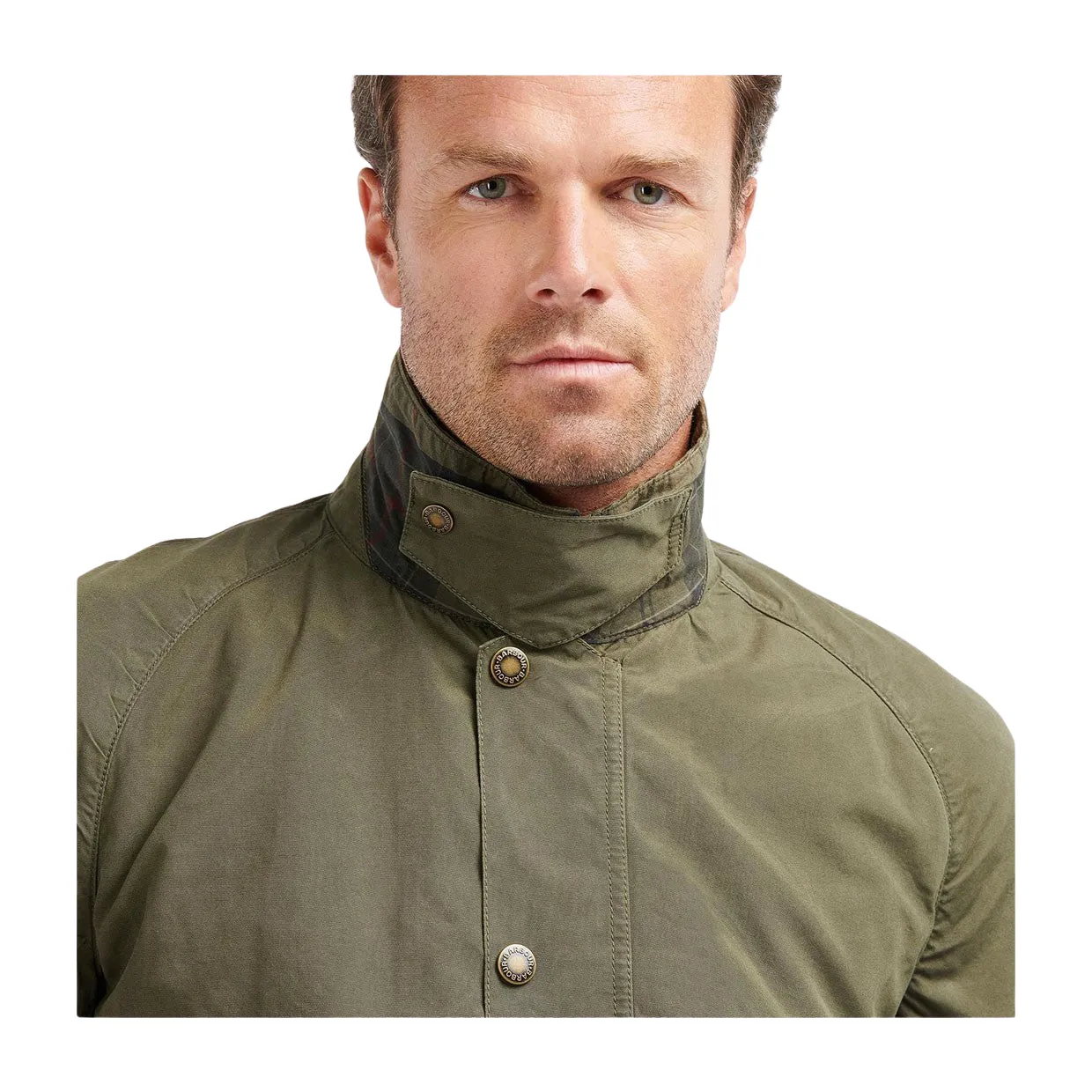 Giubbino Uomo Barbour Ashby Casual Verde