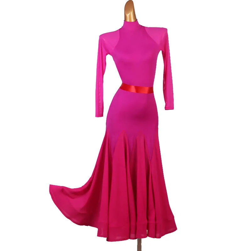 Graceful Rose Ballroom Dress | MQ232