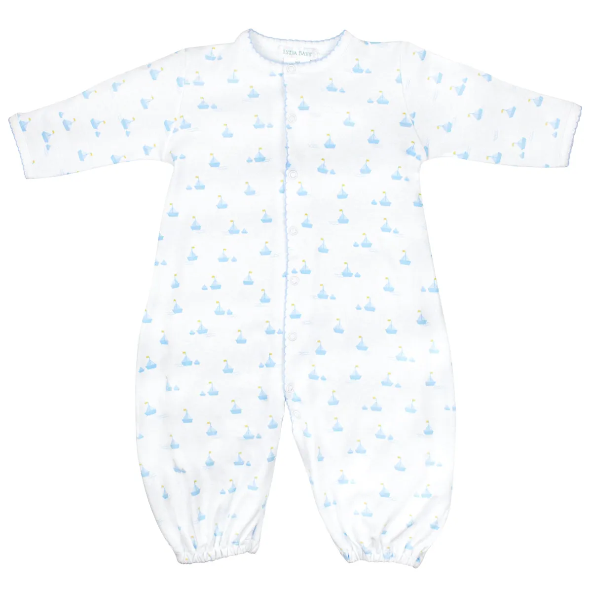 Graceful Sailboats Set 2 Pieces | Baby Boy