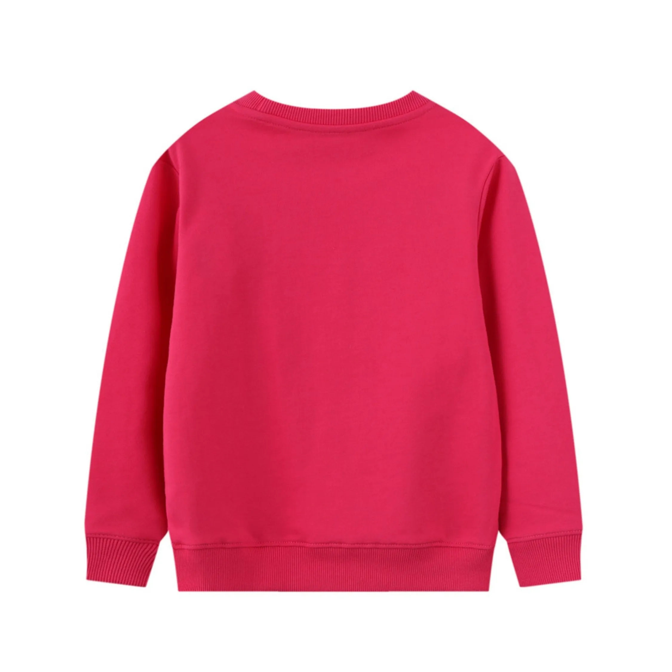 Graceful Unicorn Round Neck Sweat Shirt, Pink