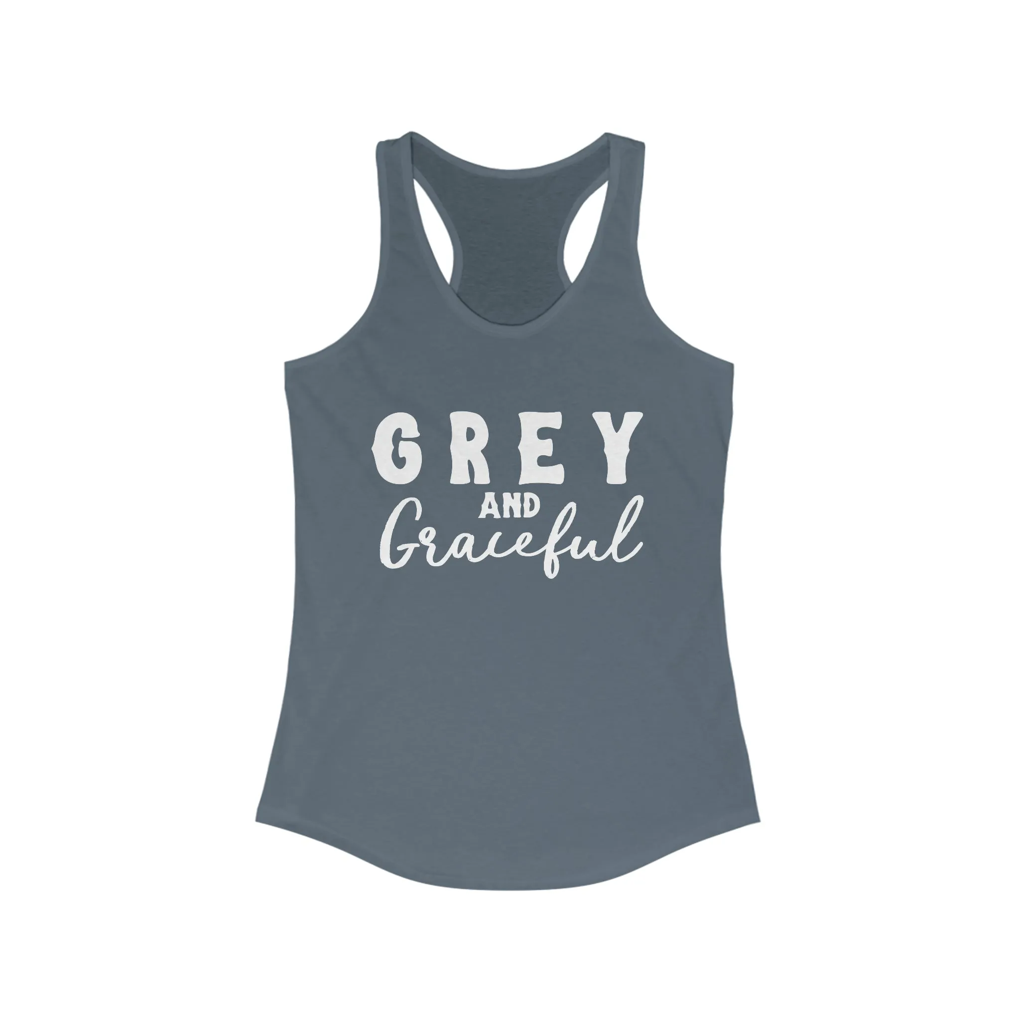 Grey & Graceful Racerback Tank