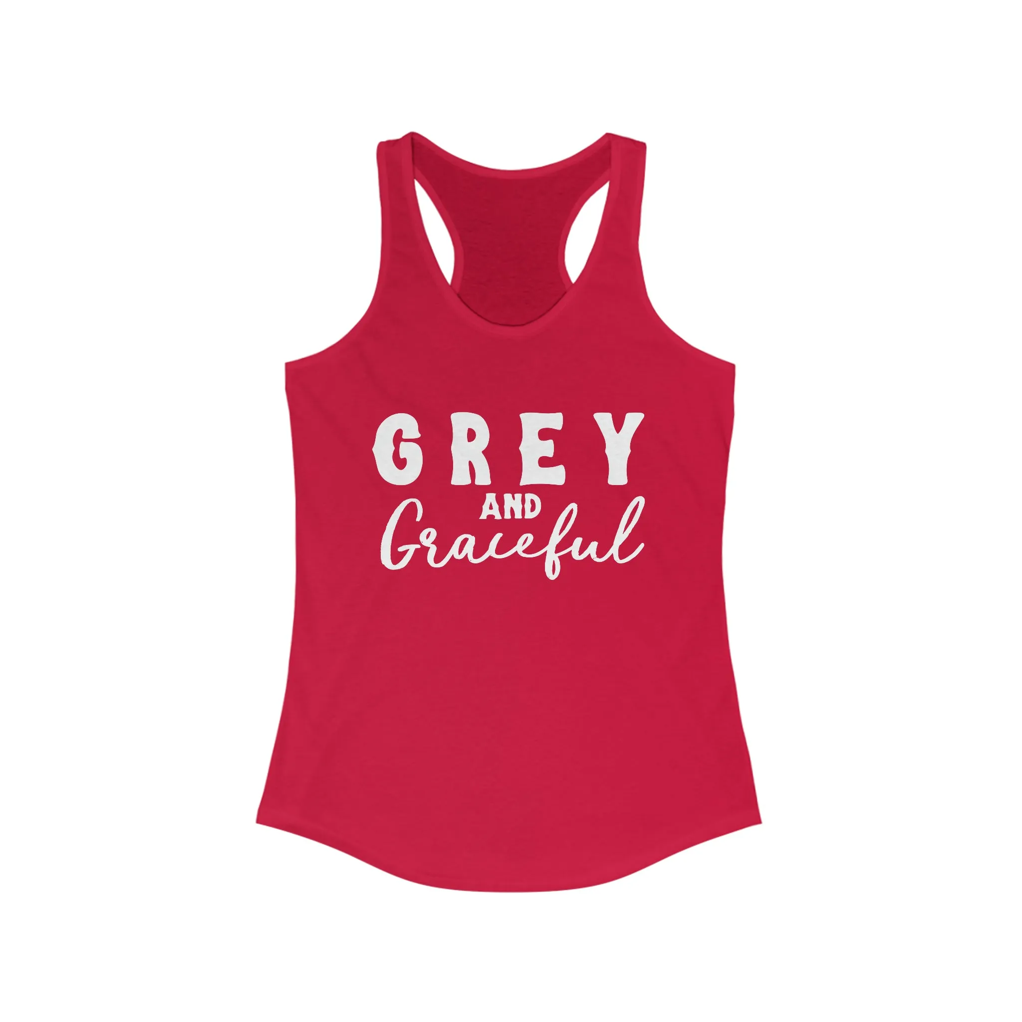 Grey & Graceful Racerback Tank