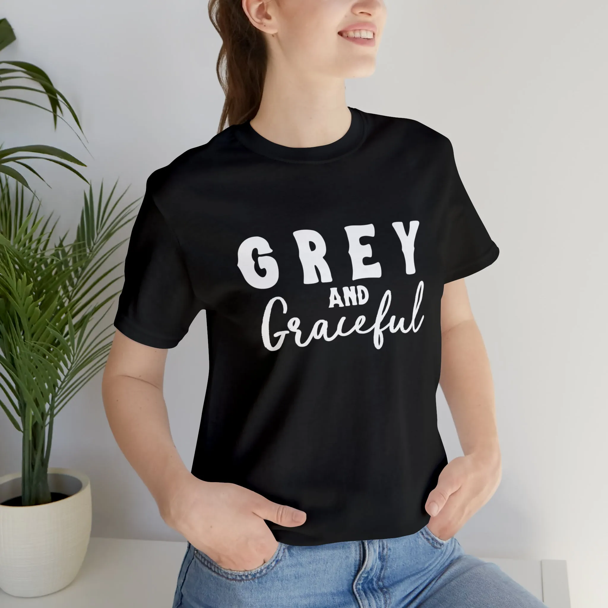 Grey & Graceful Short Sleeve Tee