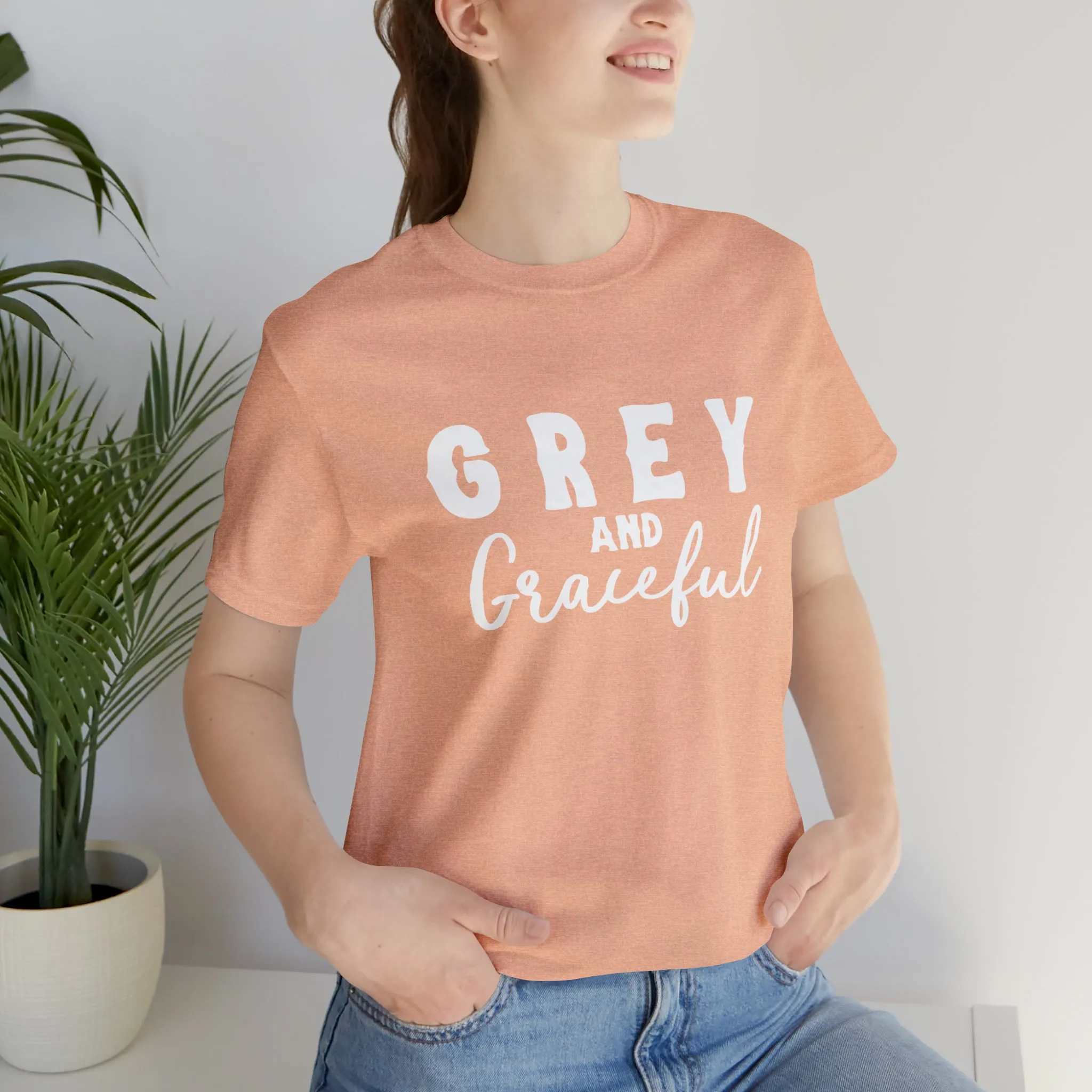 Grey & Graceful Short Sleeve Tee