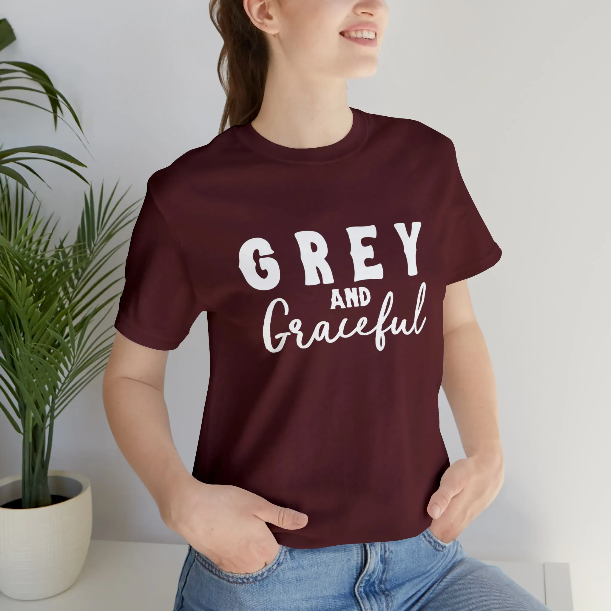 Grey & Graceful Short Sleeve Tee