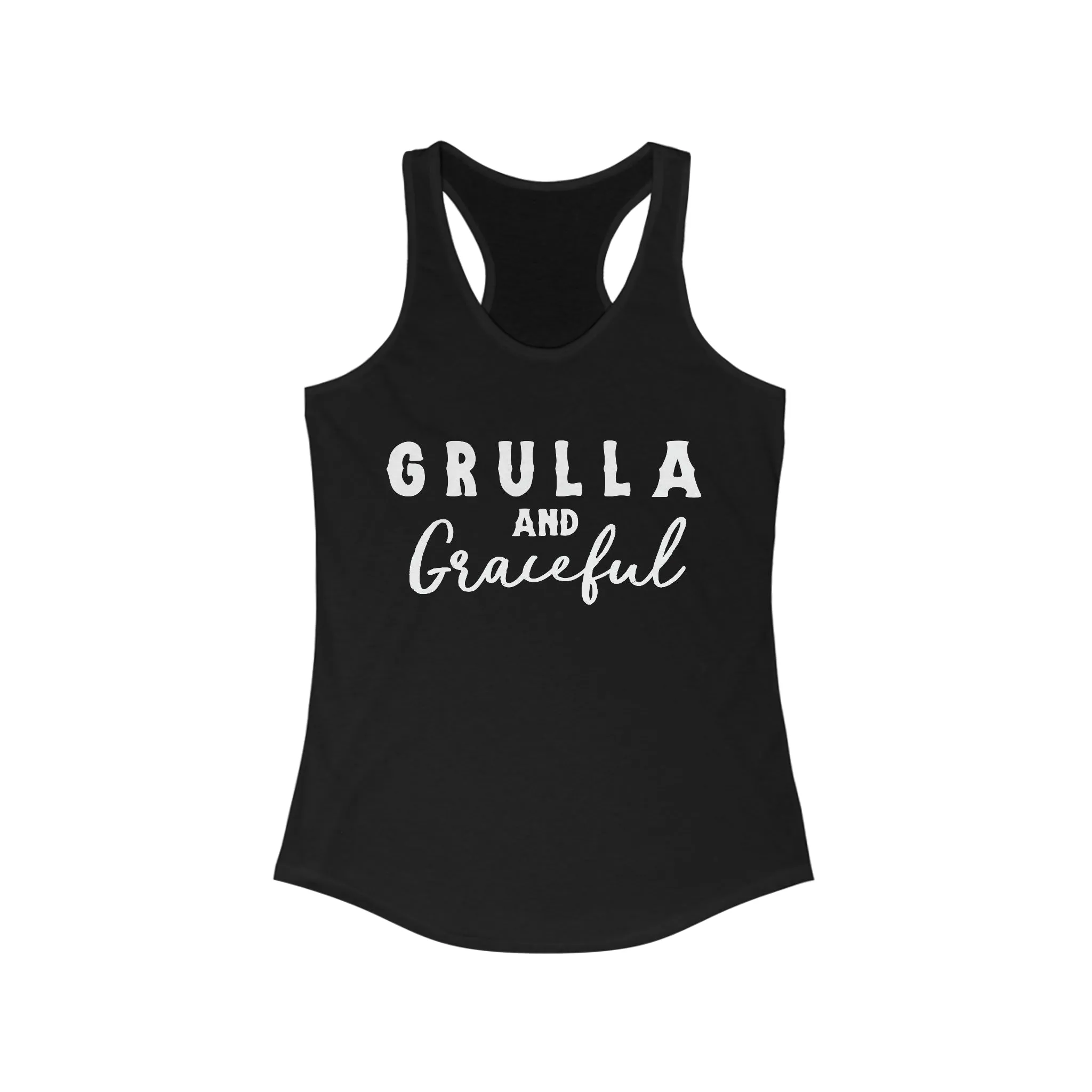 Grulla & Graceful Racerback Tank