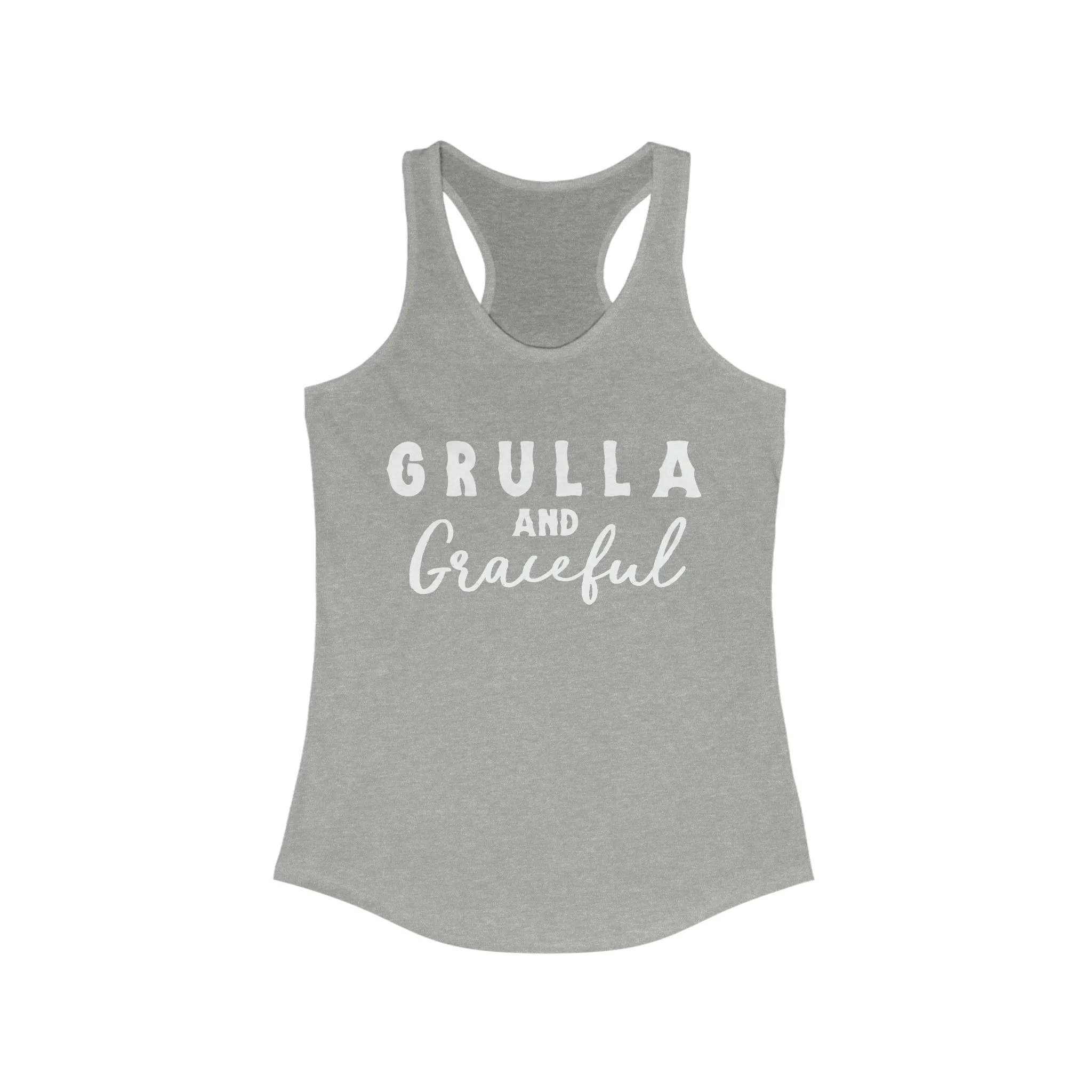 Grulla & Graceful Racerback Tank