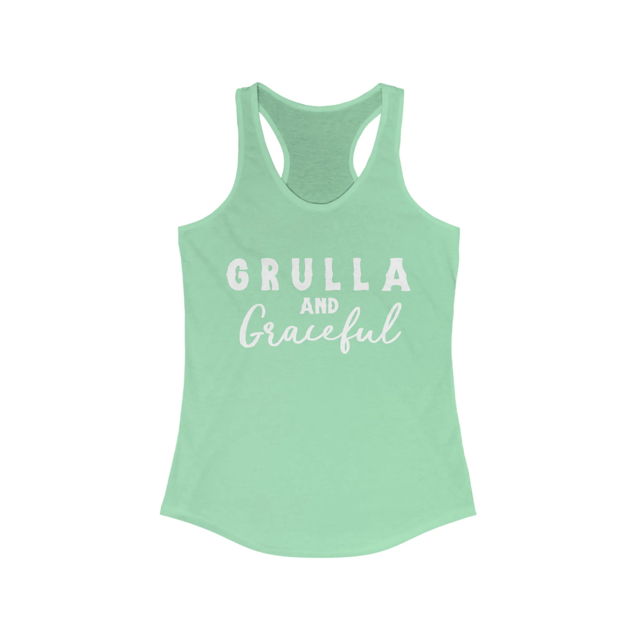 Grulla & Graceful Racerback Tank